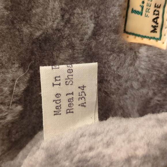 L.L. Bean shearling and suede boots. Made in England. - Picture 5 of 8